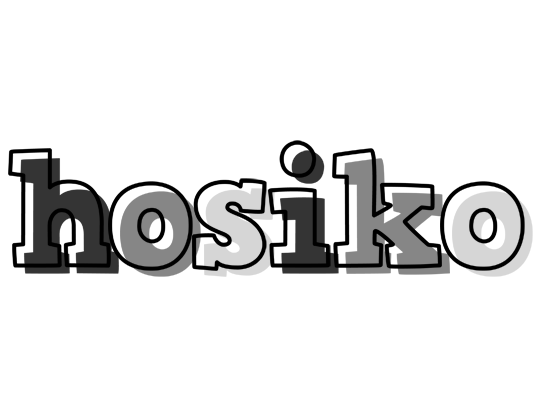 Hosiko night logo