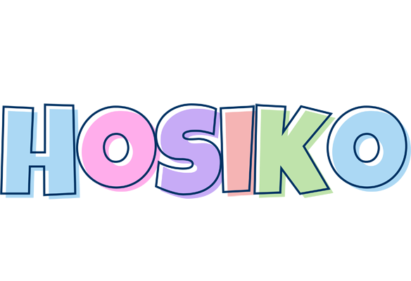 Hosiko pastel logo