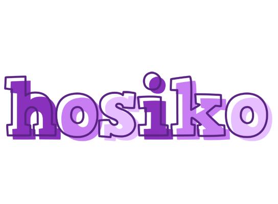 Hosiko sensual logo