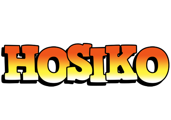 Hosiko sunset logo
