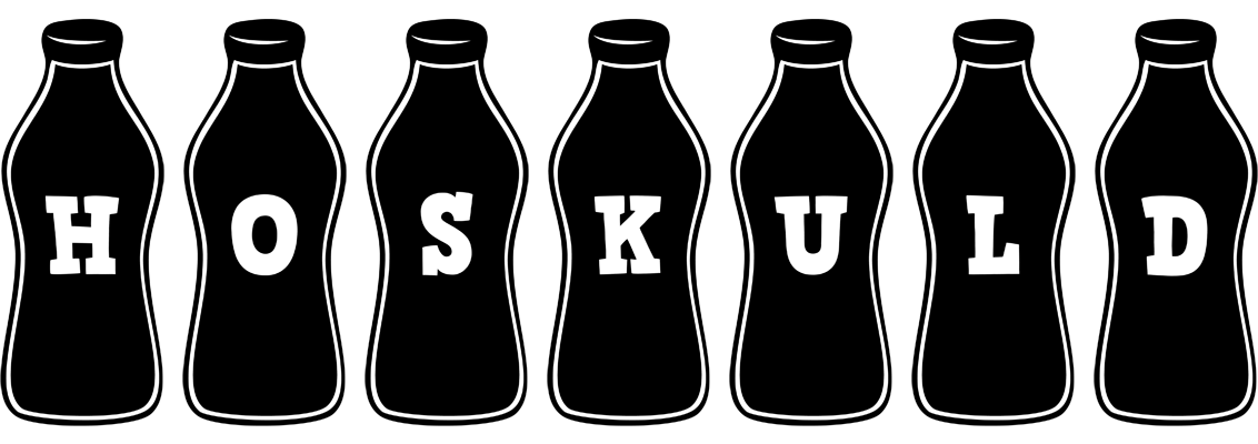 Hoskuld bottle logo
