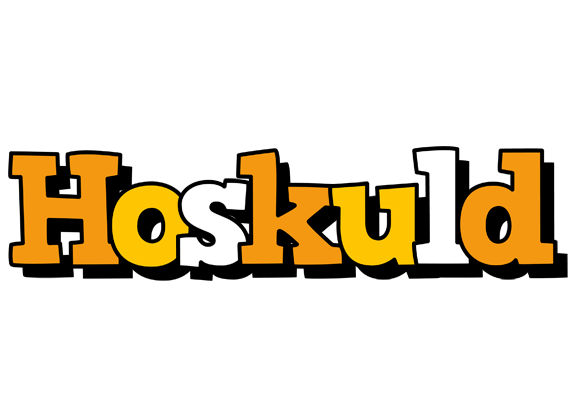 Hoskuld cartoon logo