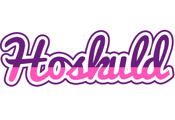 Hoskuld cheerful logo
