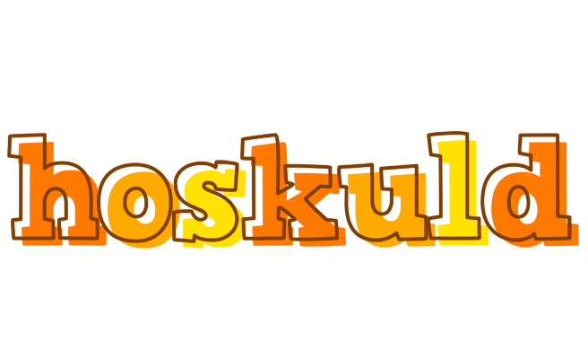 Hoskuld desert logo