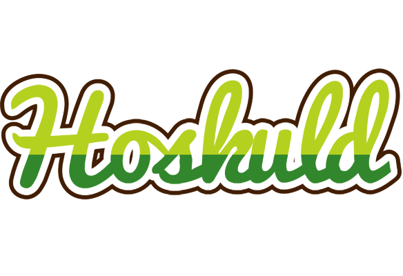 Hoskuld golfing logo