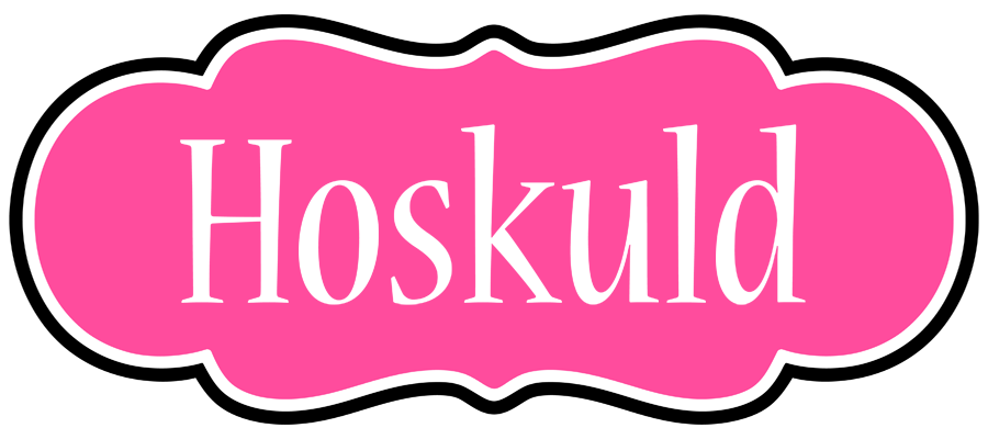 Hoskuld invitation logo