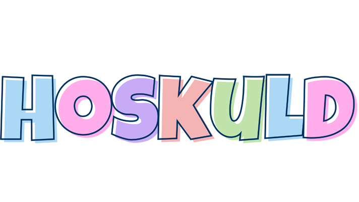 Hoskuld pastel logo