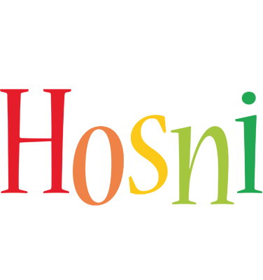 Hosni birthday logo
