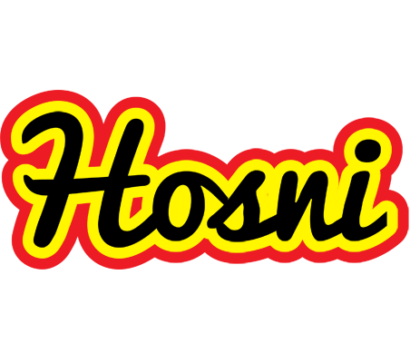 Hosni flaming logo
