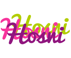 Hosni flowers logo