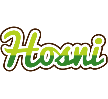 Hosni golfing logo
