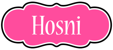 Hosni invitation logo