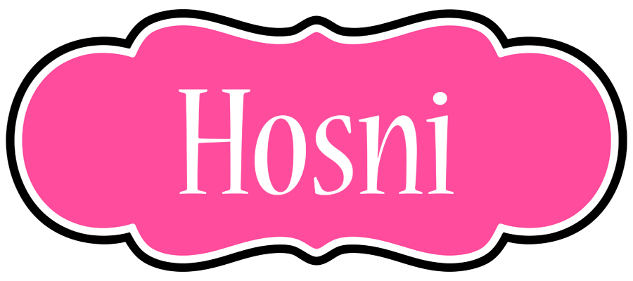 Hosni invitation logo