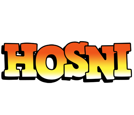 Hosni sunset logo