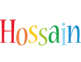 Hossain birthday logo