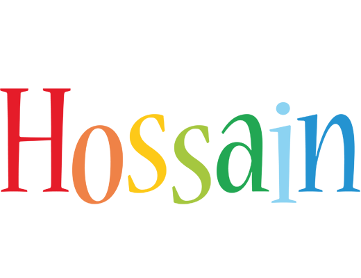 Hossain birthday logo