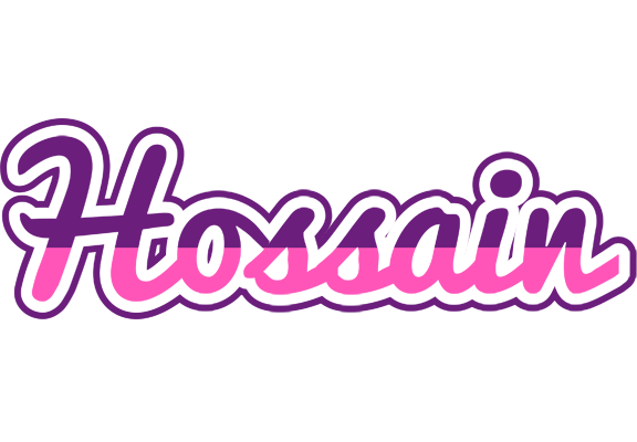 Hossain cheerful logo
