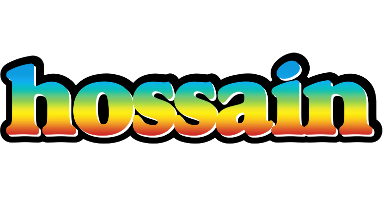 Hossain color logo