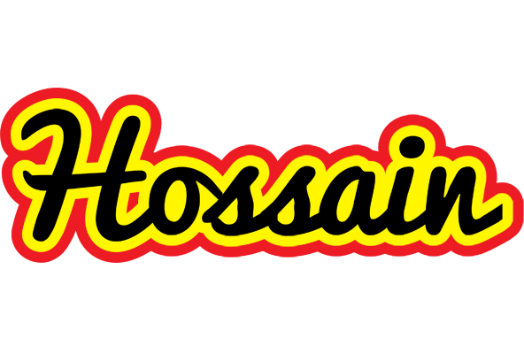Hossain flaming logo
