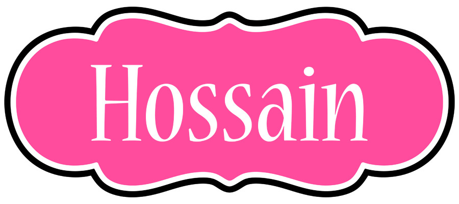 Hossain invitation logo