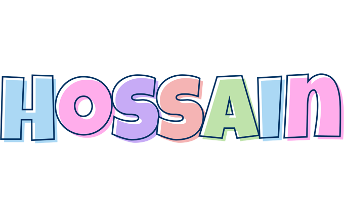 Hossain pastel logo