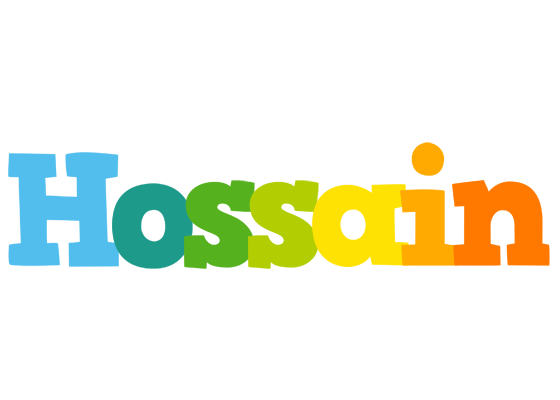 Hossain rainbows logo