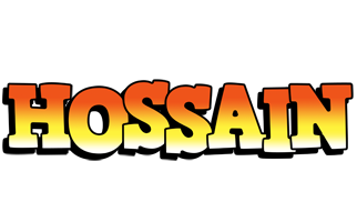 Hossain sunset logo