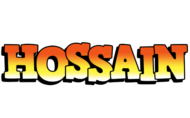 Hossain sunset logo