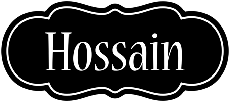 Hossain welcome logo