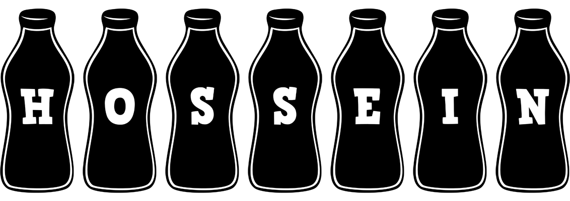 Hossein bottle logo