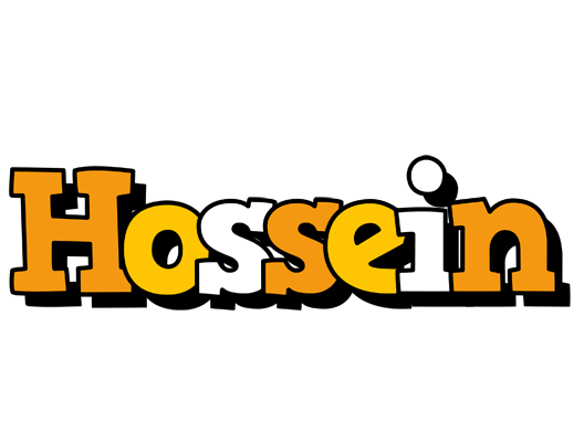 Hossein cartoon logo