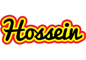 Hossein flaming logo