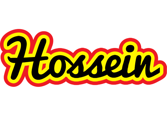 Hossein flaming logo