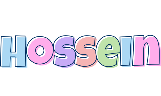 Hossein pastel logo