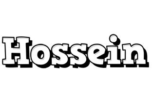 Hossein snowing logo