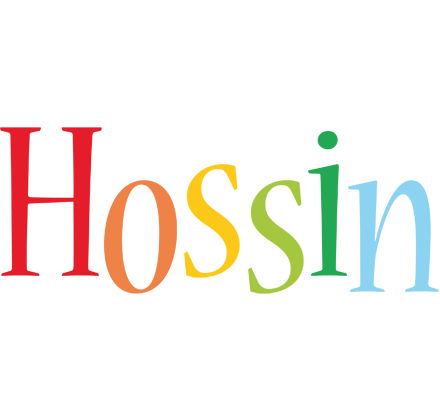 Hossin birthday logo