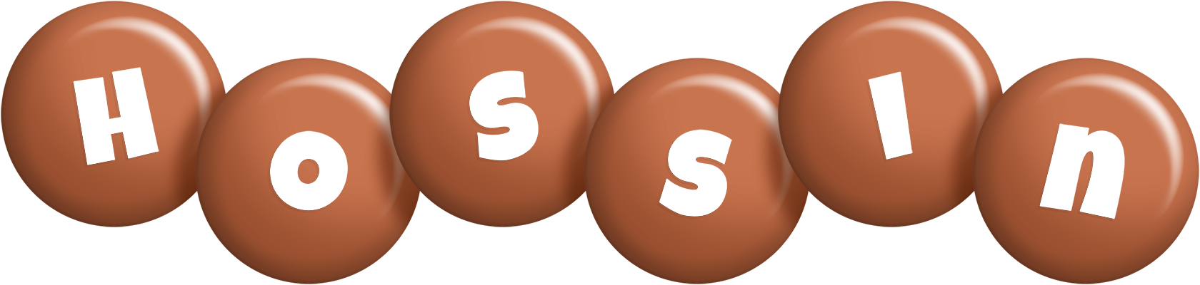 Hossin candy-brown logo