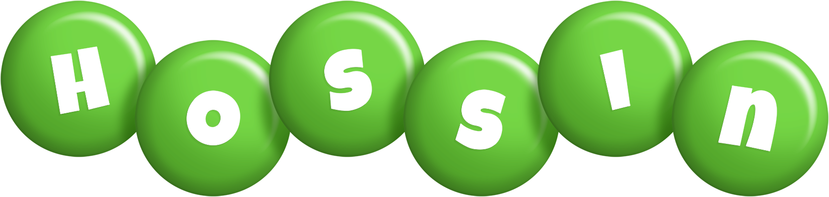 Hossin candy-green logo