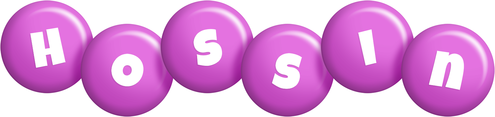 Hossin candy-purple logo
