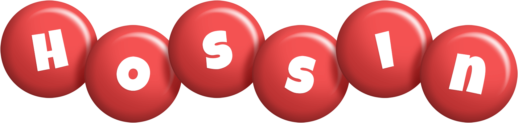 Hossin candy-red logo