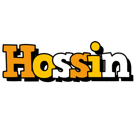 Hossin cartoon logo