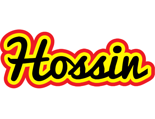 Hossin flaming logo