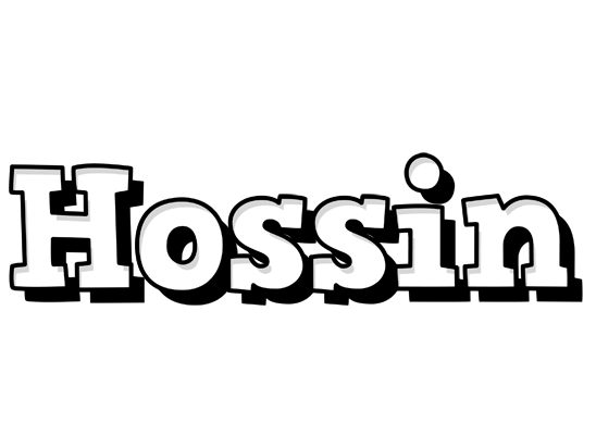 Hossin snowing logo