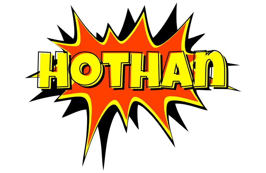 Hothan bazinga logo