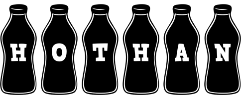 Hothan bottle logo