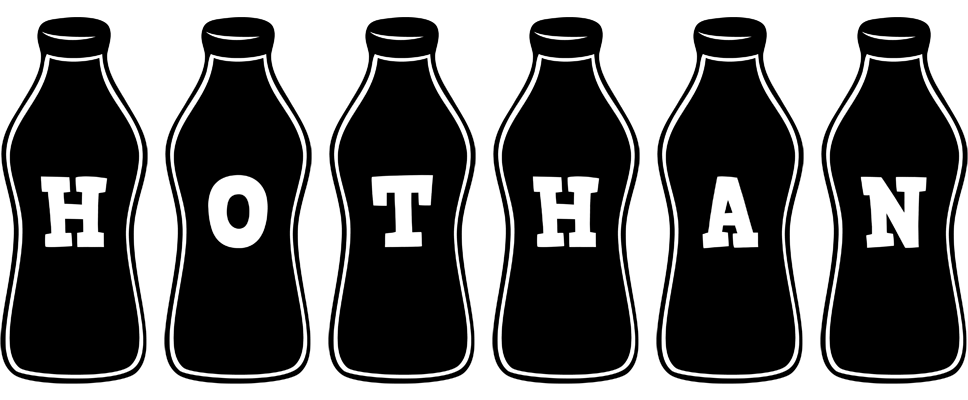 Hothan bottle logo