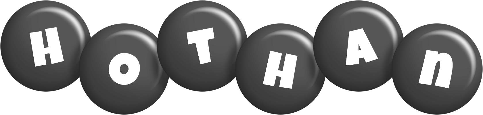 Hothan candy-black logo