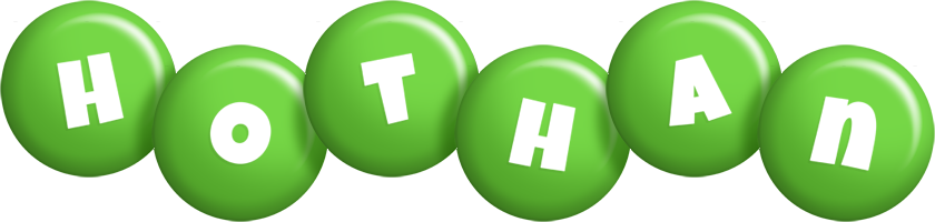 Hothan candy-green logo