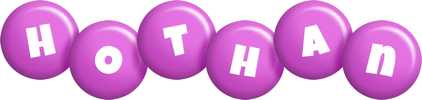 Hothan candy-purple logo