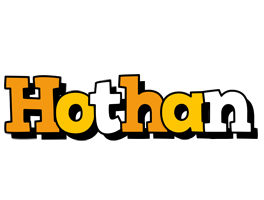 Hothan cartoon logo